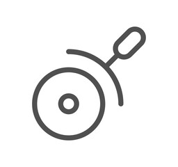 Cooking and kitchen related icon outline and linear vector.	
