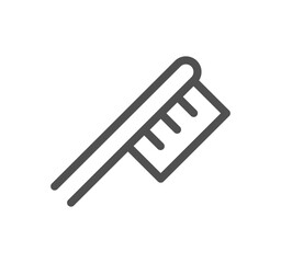 Fototapeta premium Cooking and kitchen related icon outline and linear vector. 