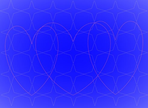 Blue Lover Wall Art 02