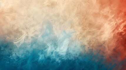 Fototapeta premium Abstract Blue and Orange Background.