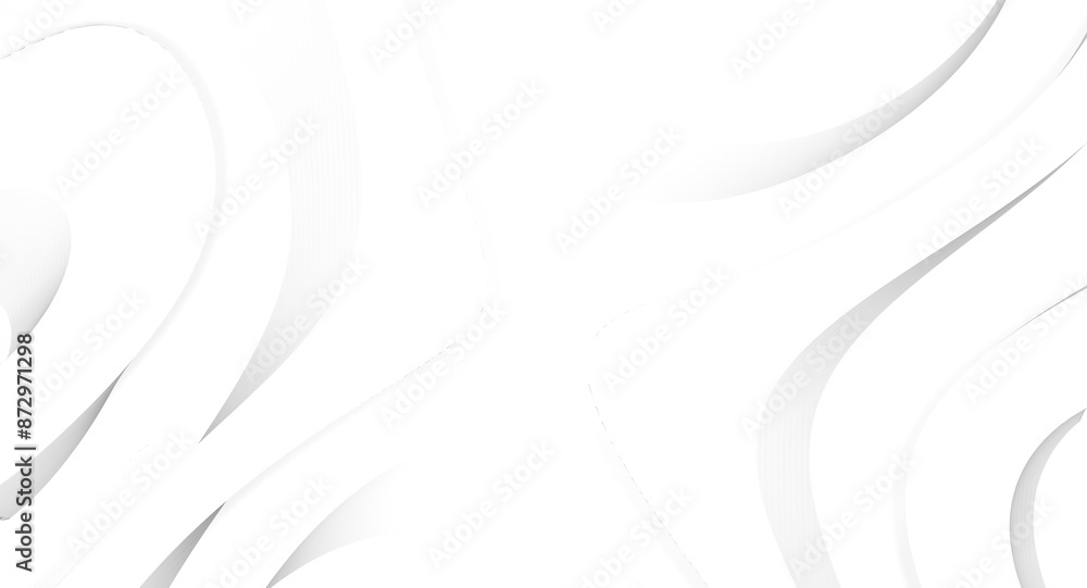Poster white 3d abstract background with shadow in voronoi textures, suitable for abstract background