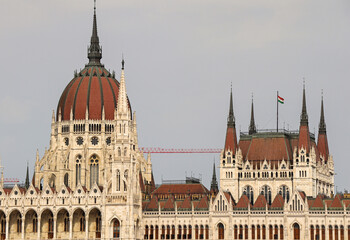 Fototapeta premium Building of the hungarian parliament