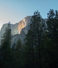 Horse Tail Falls in Yosemite