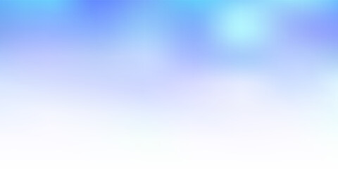 Light blue vector blur template.