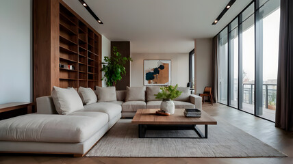 Fototapeta premium modern living room