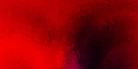 Light pink, red vector gradient polygon texture.