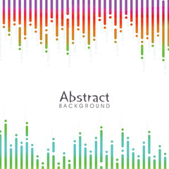 Colorful Abstract Rounded Lines Pattern Background.