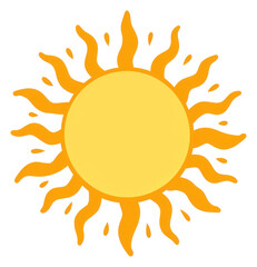 PNG Sun icon cartoon sky creativity.