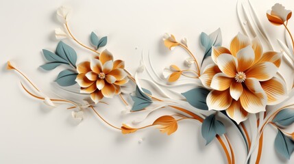 Elegant Paper Flower Arrangement