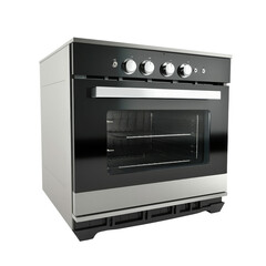Fototapeta premium Modern Stainless Steel Electric Oven
