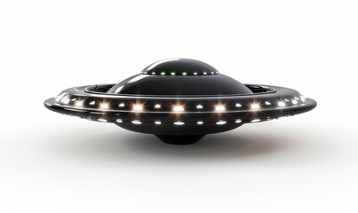 A UFO is an unidentified flying object and a spaceship is an alien spaceship.