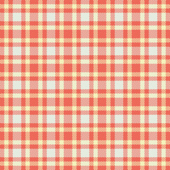 Geometry fabric pattern seamless, turkish texture background check. Structure vector tartan plaid textile in red and light colors.
