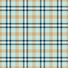 Lined texture check tartan, order background vector seamless. Ribbon pattern fabric plaid textile in pastel and light colors.