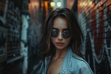 Obraz premium Urban Chic Portrait