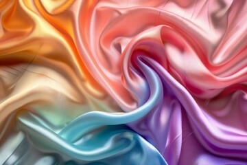 Fototapeta premium Abstract Silk Fabric Texture