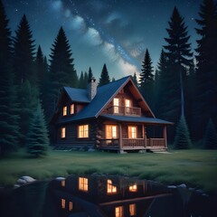 house in the forest