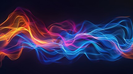 Energetic Minimalism: Vibrant Waves of Innovation and Creativity