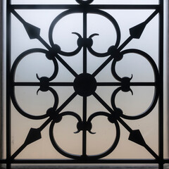 wrought iron gate