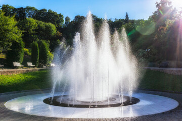 fountain in the park