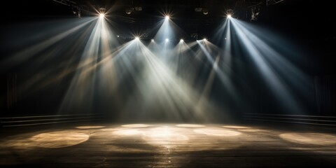 Stage Lights and Smoke