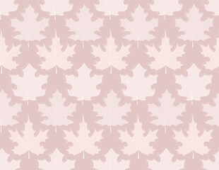 Seamless background with maple leaves, pattern with autumn leaves.