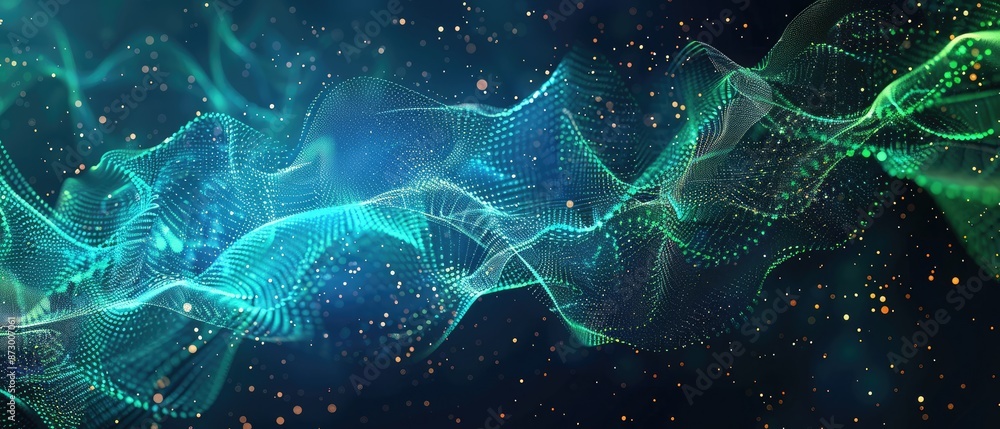 Poster digital storages, sound and graphic forms abstract digital background can be used for technological 
