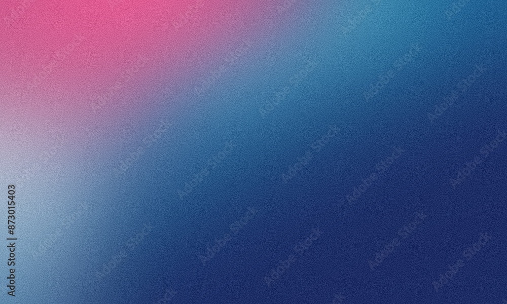 Poster blue and magenta grainy gradient textured smooth modern background