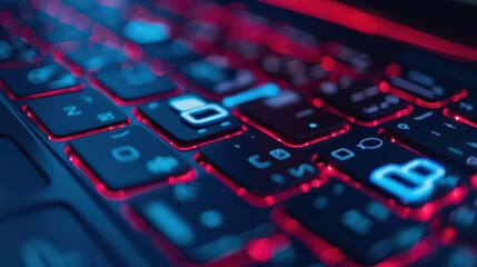 An advanced cybersecurity system uses magical algorithms and spectral firewalls to guard against digital threats