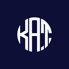 kat circle logo design