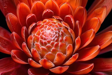 An advanced photography exhibit showcases macro images of fantastical flowers