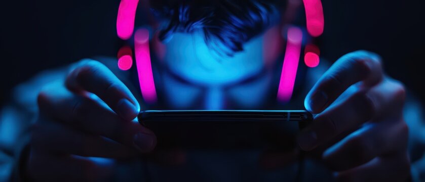 An advanced music app uses mystical algorithms to generate personalized playlists that resonate with the users soul