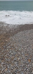 waves on the beach