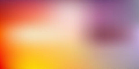 Light blue, yellow vector blurred template.