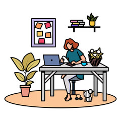 Stretching out your leg and knees at workplace concept, Hug one knee exercise while sitting vector color design, corporate wellbeing symbol Sedentary lifestyle sign self serving behaviors illustration