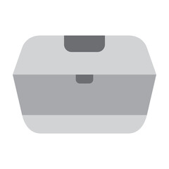 Takeout containers Vector Flat Icon Design