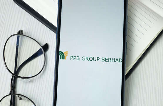New York, USA - 30 June 2024: PPB Group Berhad Logo on Phone Screen, Company Icon