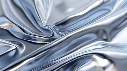 Polished Platinum Metal Background with Luxurious and Sleek Appearance