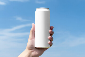 Soda can png transparent mockup