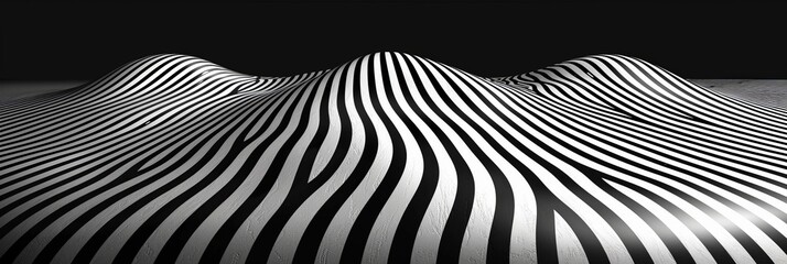 op art pattern, full front view 