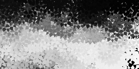 Light gray vector template with triangle shapes.