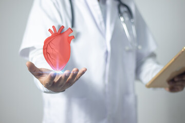 Advanced technology allowed the hologram to display the heart's function in real-time, providing the doctor with critical insights.