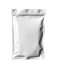 Blank food package with a zipper.