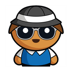 Golfer vector illustration