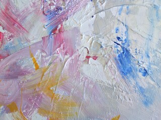 Abstract background texture, acrylic hand painting.