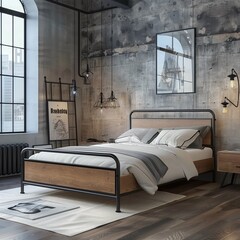 interior of a bedroom