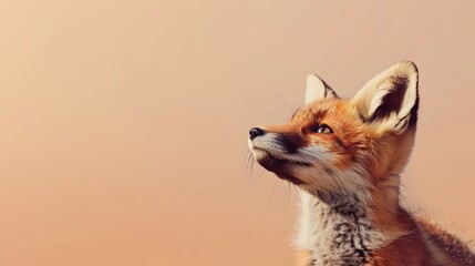 Obraz premium Red Fox Close Up Portrait.