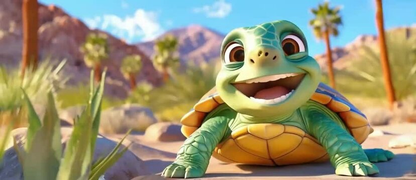 turtle in the park
