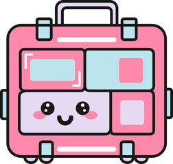 Kawaii Cute Suitecase Travel Sticker
