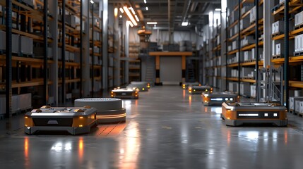 Automated Warehouse with Robots