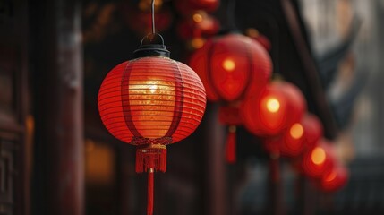Experience the vibrant decorations, red lanterns, and cultural elements that embody the essence of the Chinese New Year celebration.